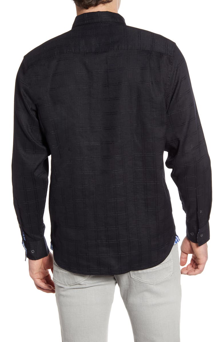 Tommy Bahama Costa Capri Classic Fit Linen Blend Button-Up Shirt, Alternate, color, 