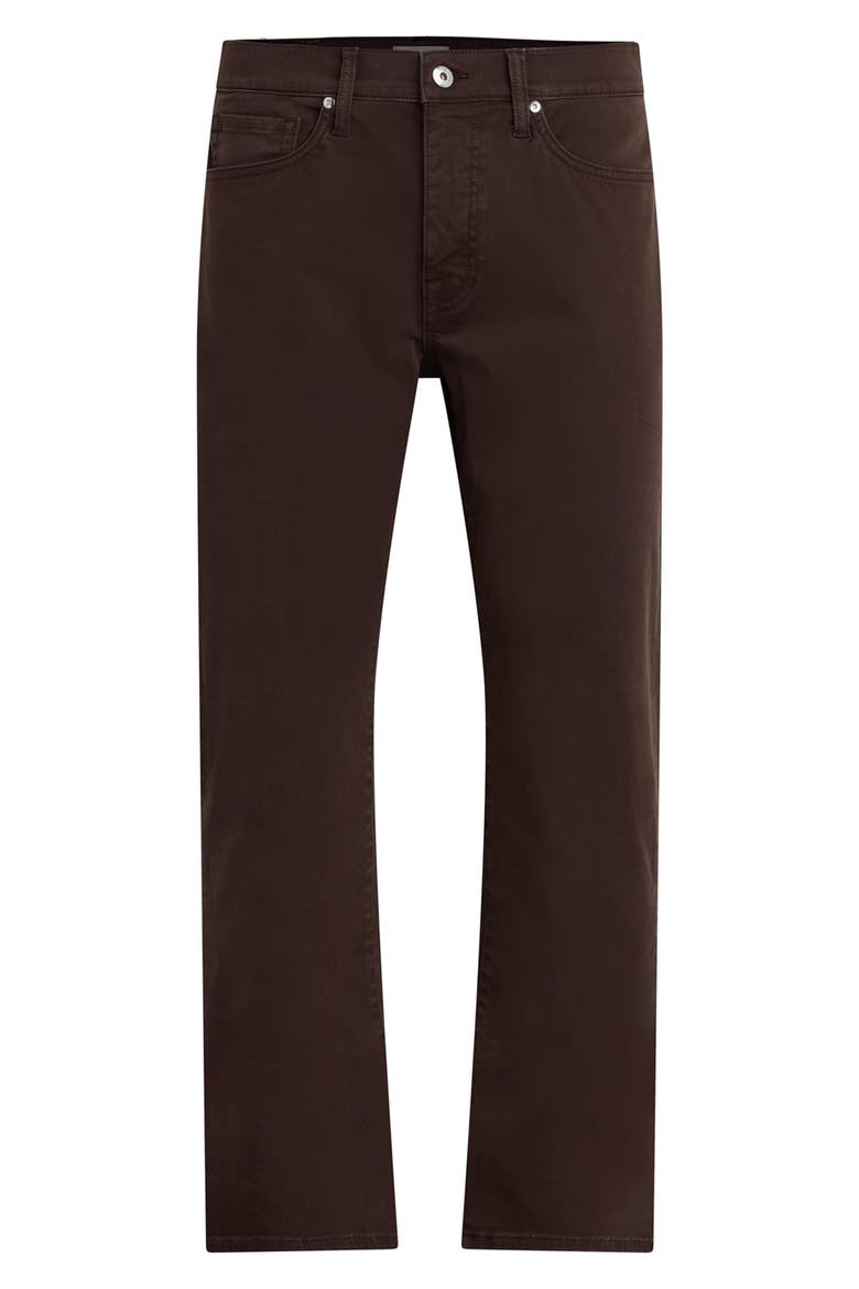 The Brixton Slim Straight Leg Twill Pants, Alternate, color, MULCH