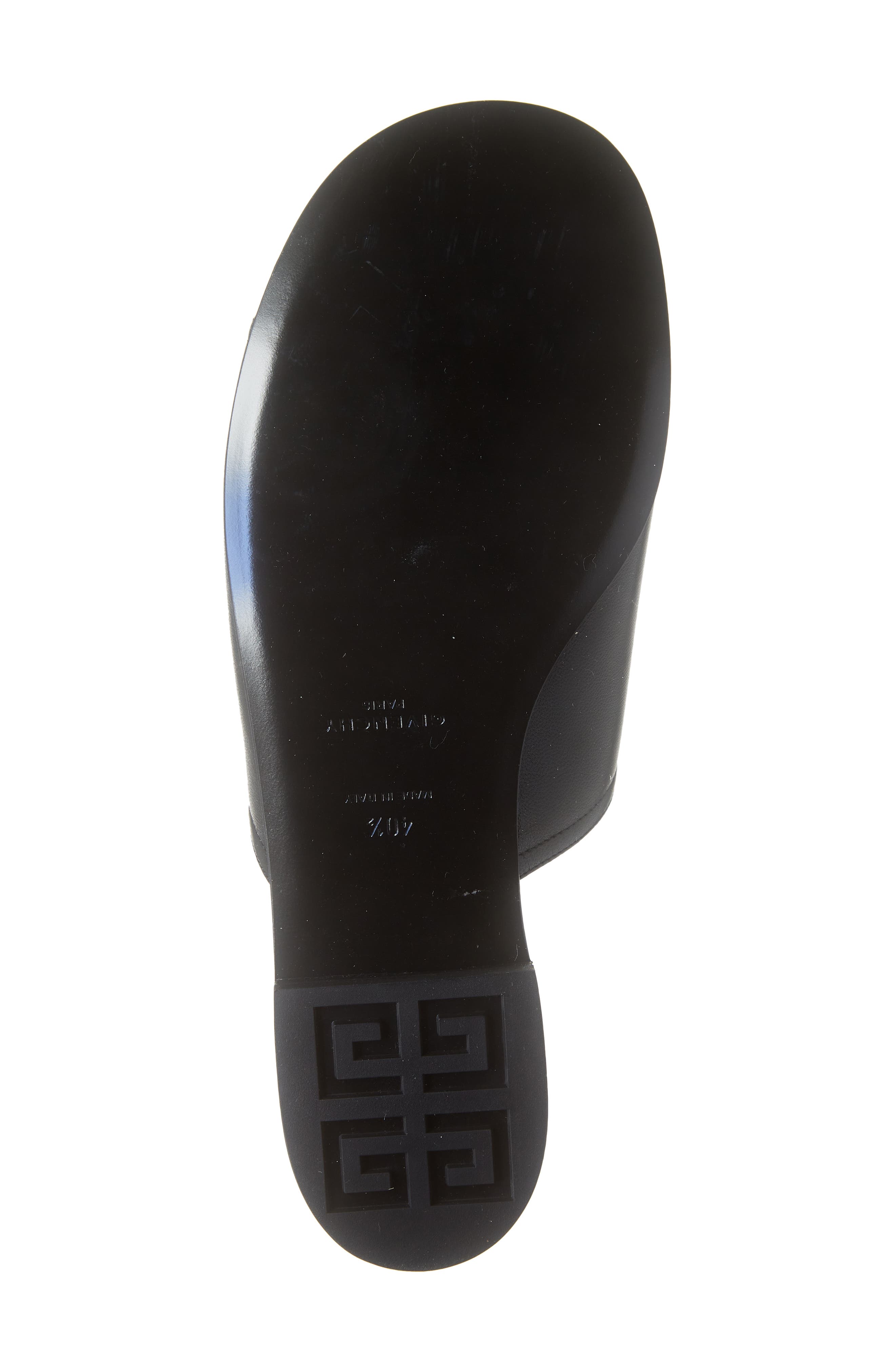 Givenchy Cutout 4G Logo Slide Sandal, Alternate, color, 