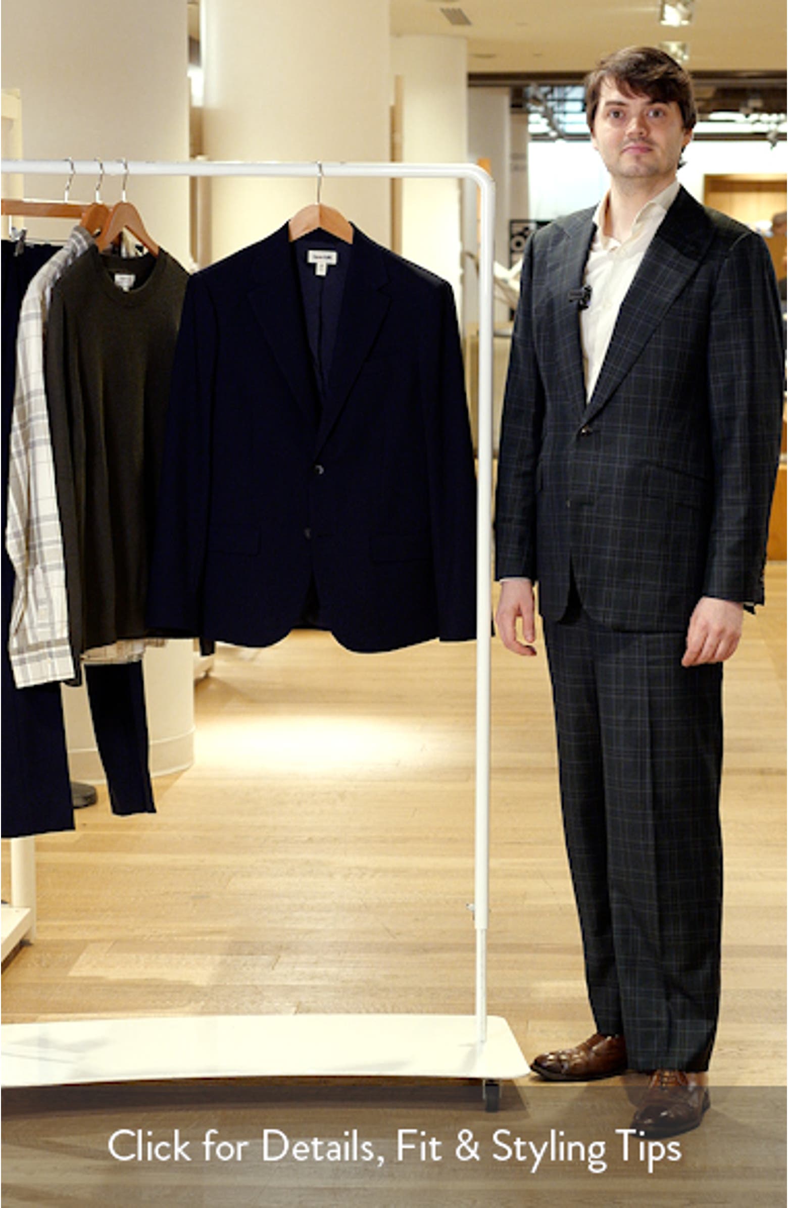 Open Edit Slim Fit Solid Stretch Suit Jacket | Nordstrom