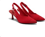 VIVAIA Addison Pointed-Toe Slingback Sandals