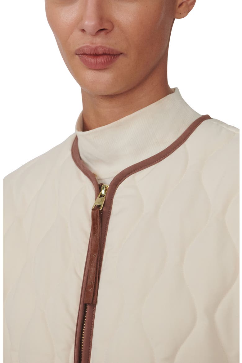 Bartley Quilted Jacket, Alternate, color, PARCHMENT