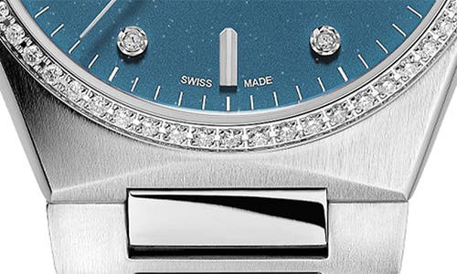 Frederique Constant Highlife Diamond Automatic Bracelet Watch, 34mm In Silverone