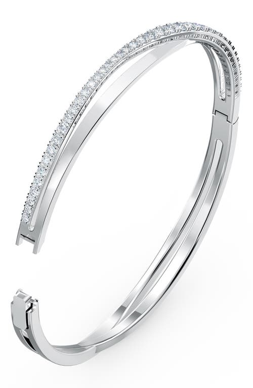 Swarovski Hyperbola Bangle In Silver