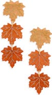 Leith Leaf Drop Earrings