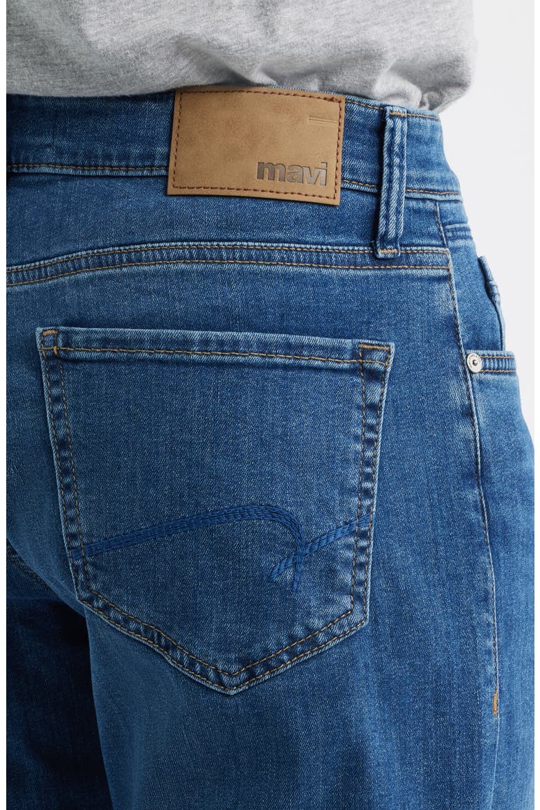 Matt Relaxed Straight Fit Jeans, Alternate, color, DEEP BRUSHED WILLIAMSBURG