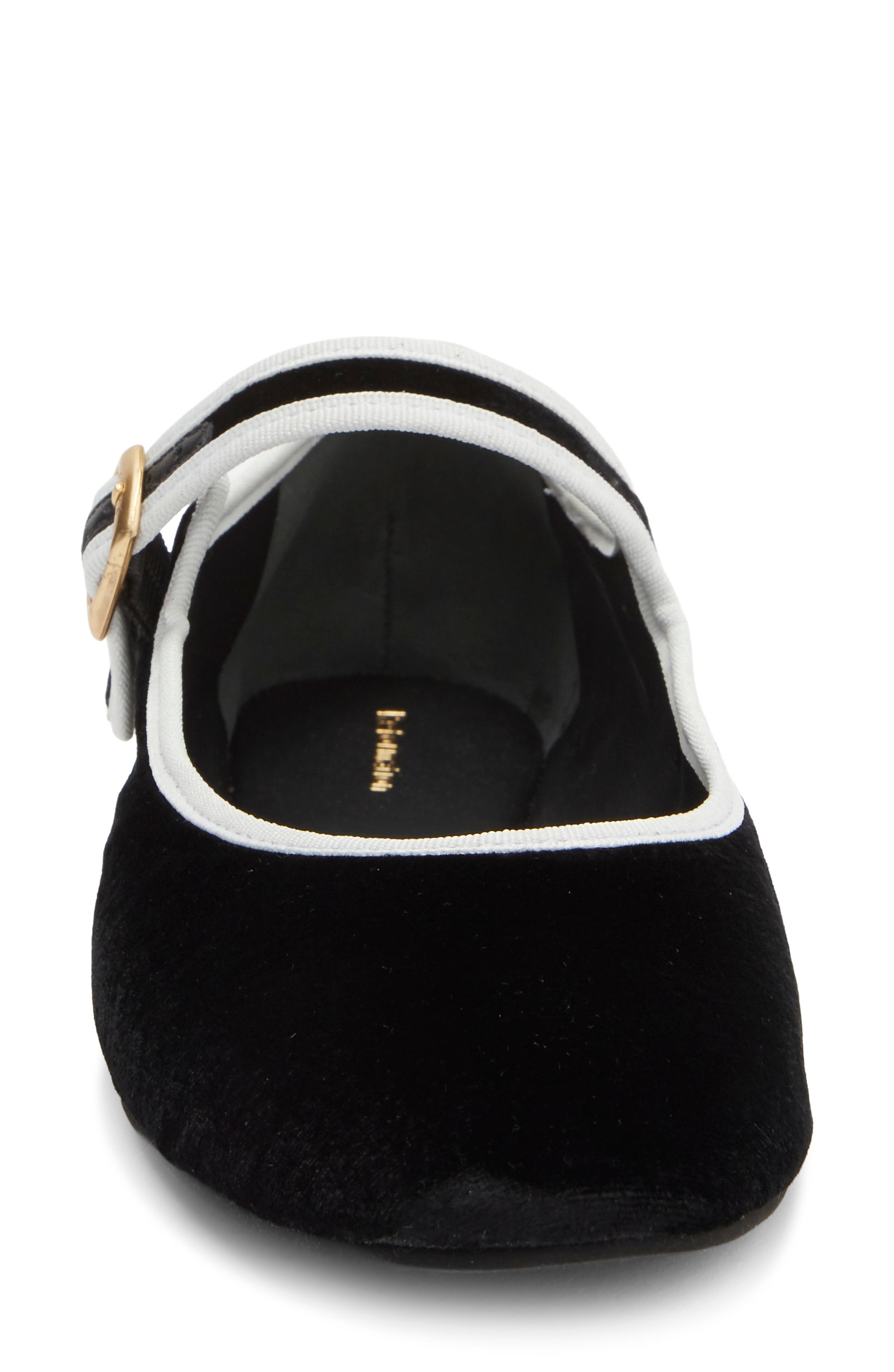 Tilly Mary Jane Ballet Flat, Alternate, color, BLACK VELVET
