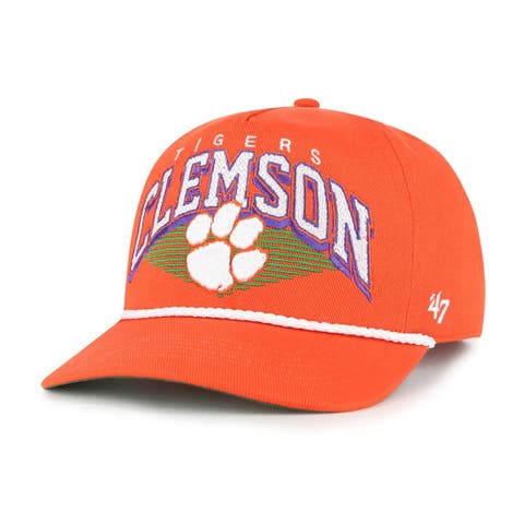 Men's '47 Orange Clemson Tigers Pomona Rope Hitch Adjustable Hat