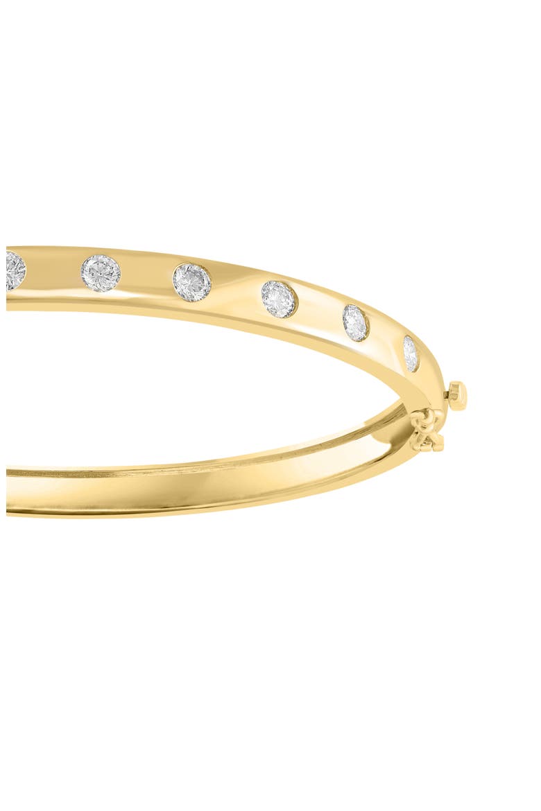 Lab-Grown Diamond Hinge Bracelet, Alternate, color, GOLD