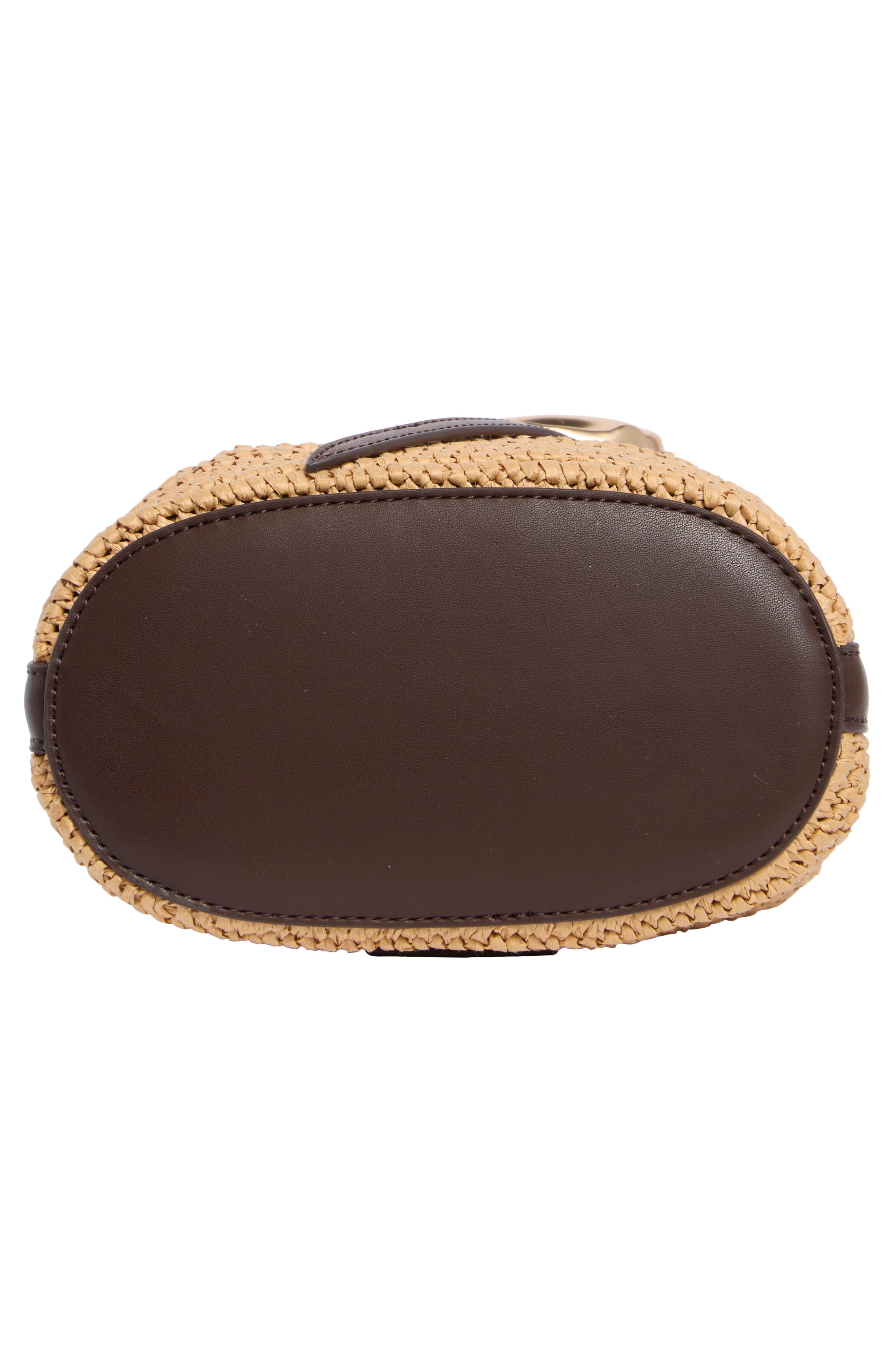 Sam Edelman Bex Raffia Crossbody Bag, Alternate, color, Brown Multi