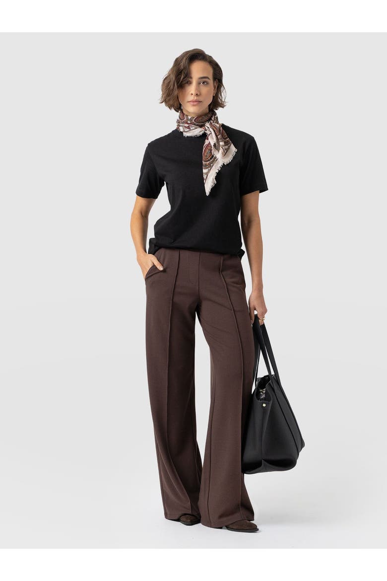 Keller Wide Leg Pant, Alternate, color, Khaki