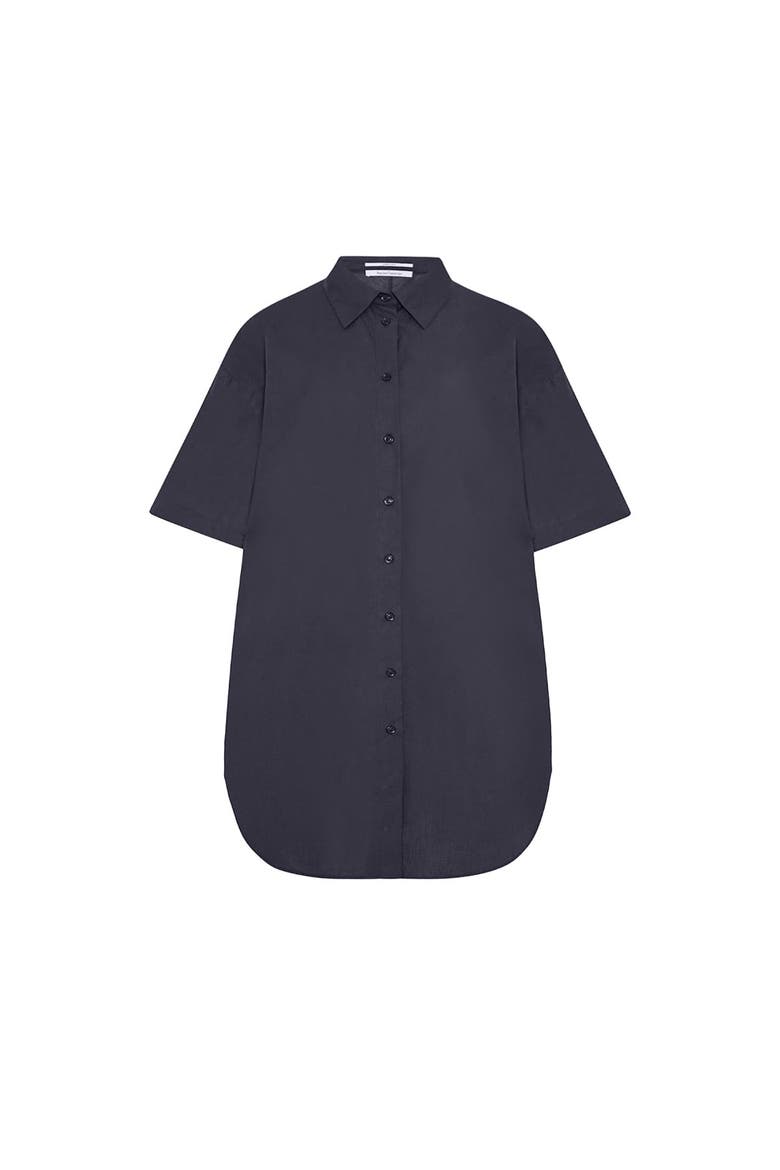 Short Shirt Dress, Alternate, color, Midnight