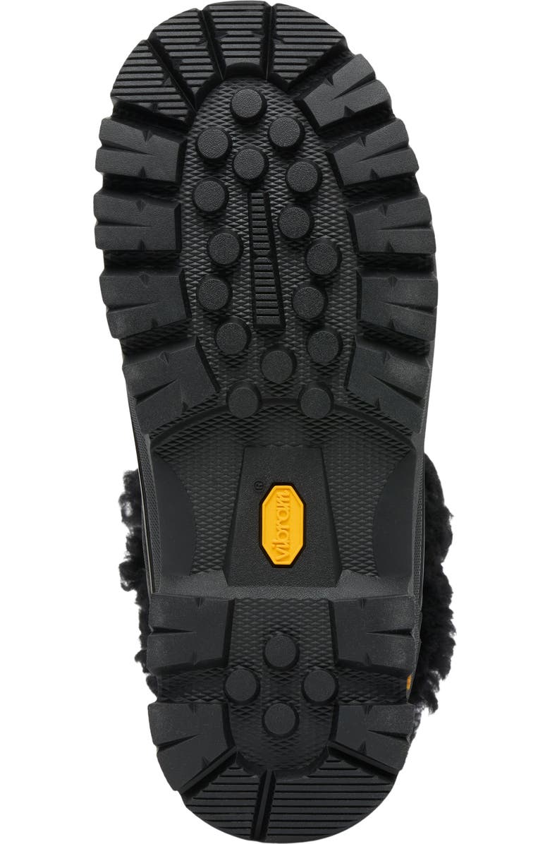 SOREL Caribou Horizon<sup>™</sup> Quilted Waterproof Boot, Alternate, color, Black/ True Gold