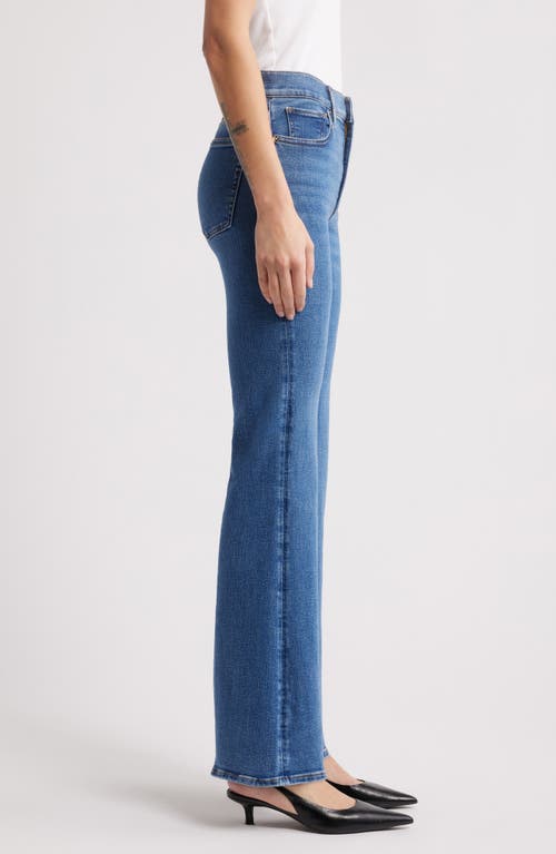 Frame The Icon High Rise Flare Jeans In Canals In Canals