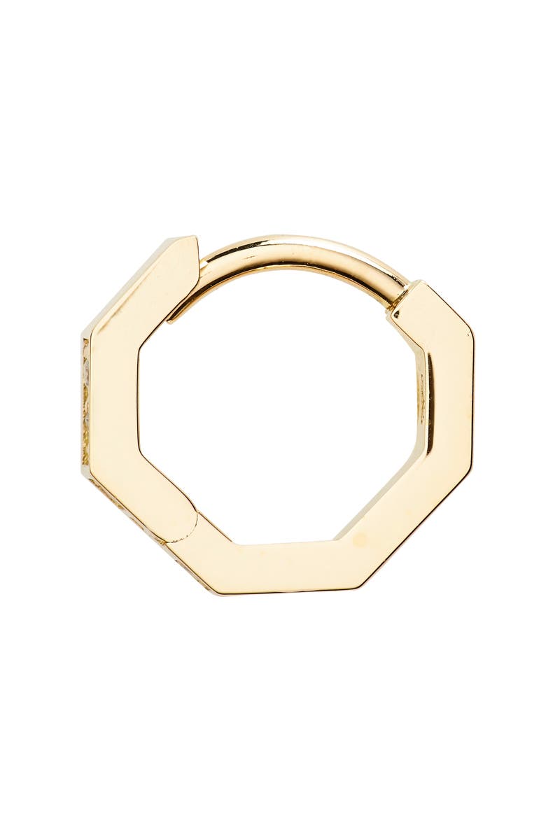 JEM Paris Octogon Single Huggie Hoop Earring, Alternate, color, 