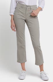 NYDJ Ellison Cool Embrace® Stripe High Waist Ankle Straight Leg Jeans