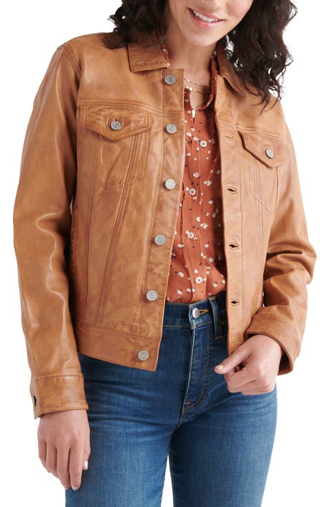 Leather Trucker Jacket
