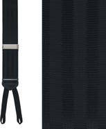 Trafalgar Astaire 38mm Grosgrain Stripe Ribbon Formal End Suspenders