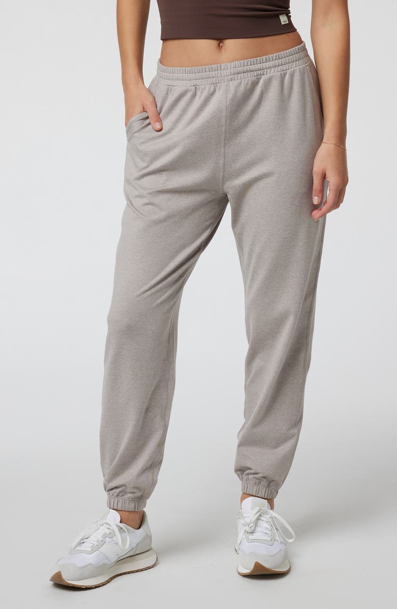 Vuori Boyfriend Joggers, Main, color, Soft Pewter Heather