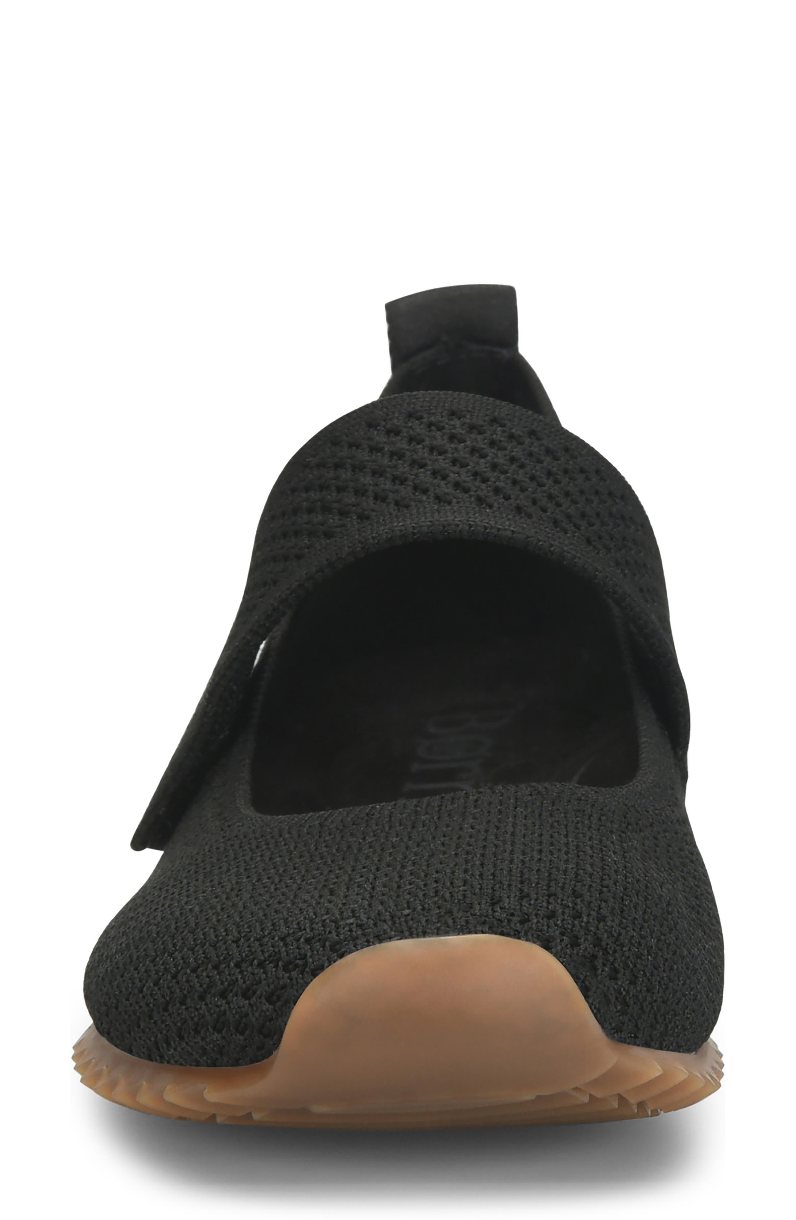 Børn Newbury Jane Sneaker, Alternate, color, Black Knit Fabric