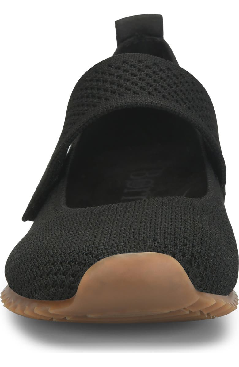 Børn Newbury Jane Sneaker, Alternate, color, Black Knit Fabric