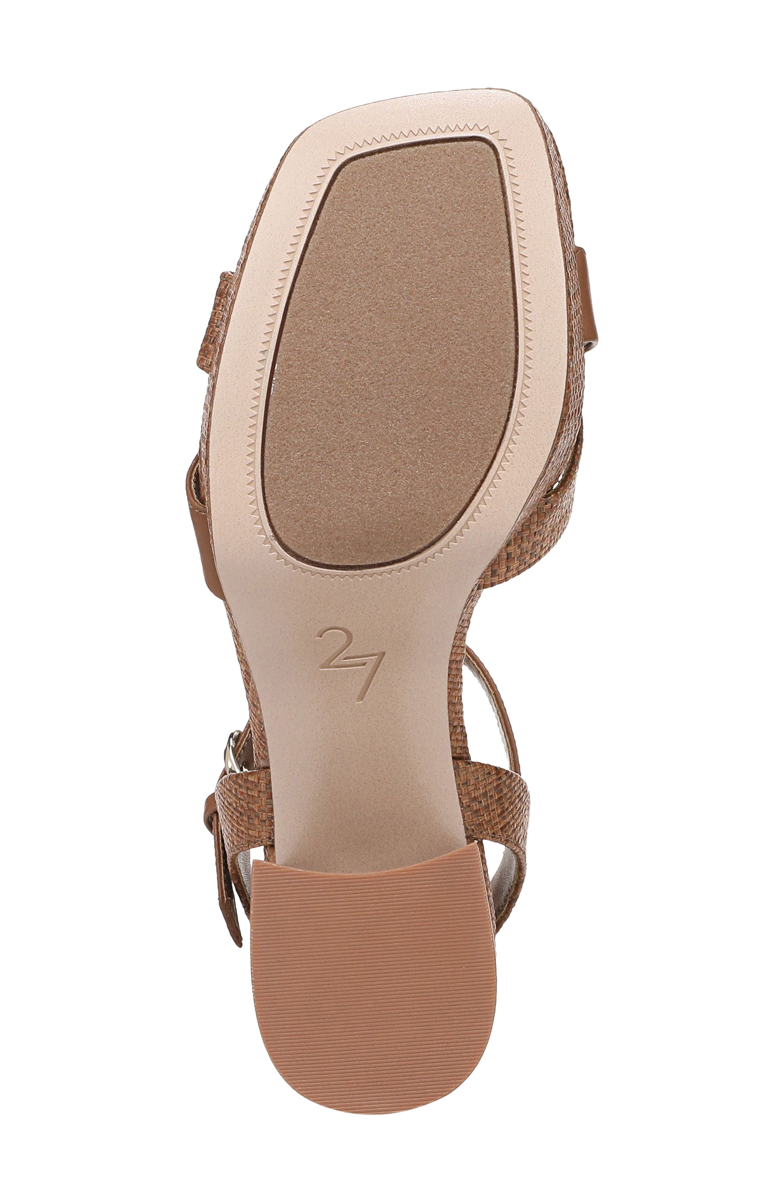 27 EDIT Naturalizer Peyton Ankle Strap Platform Sandal, Alternate, color, English Tea