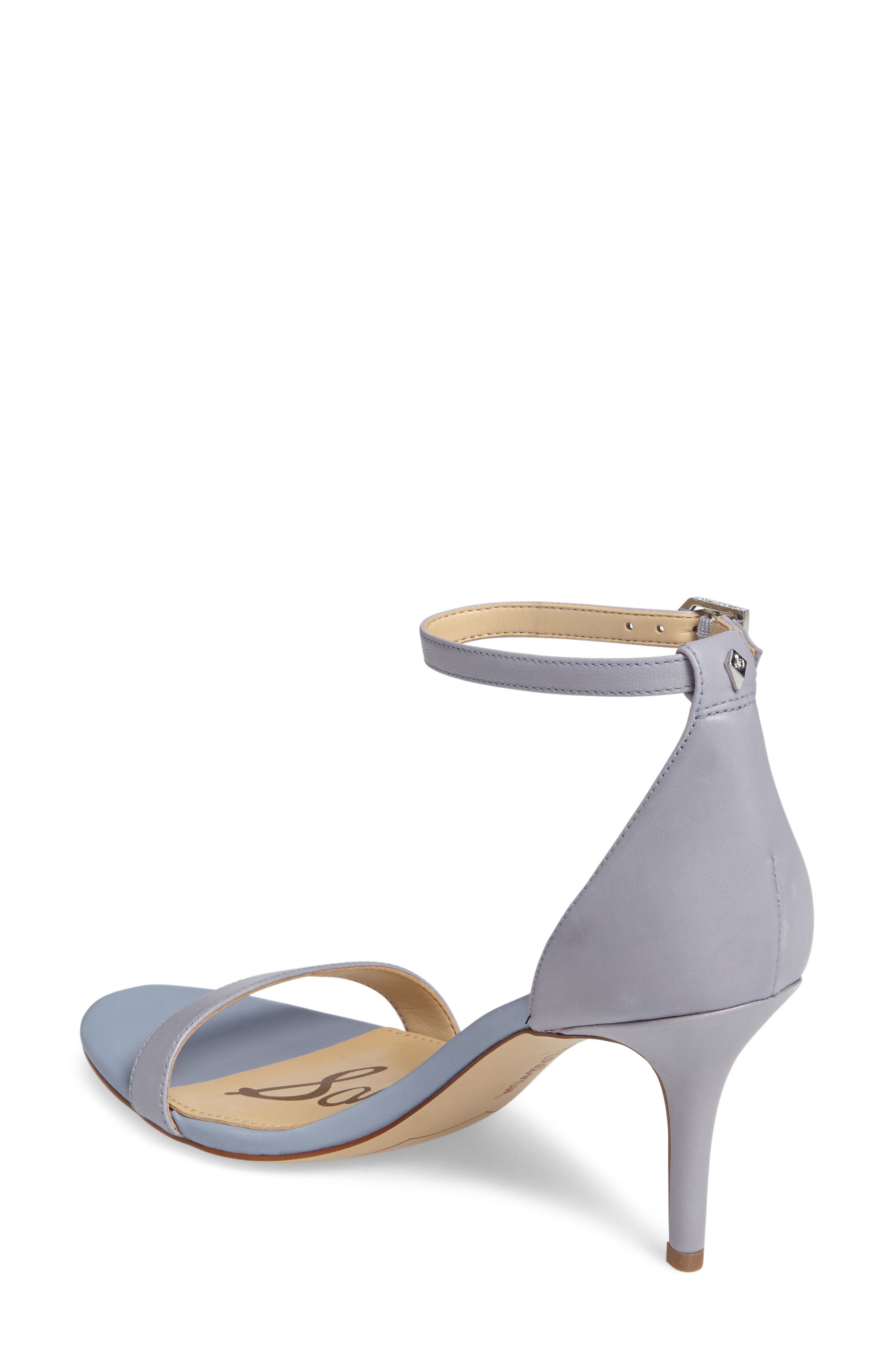 Patti Strappy Sandal, Alternate, color, DUSTY BLUE LEATHER