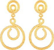 Susan Caplan 1980s Vintage Stylised Clip-On Earrings