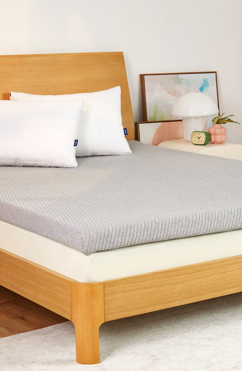 Casper Comfy Mattress Topper, Alternate, color, Grey