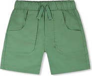 Deux par Deux Parachute Shorts with Patch Pockets