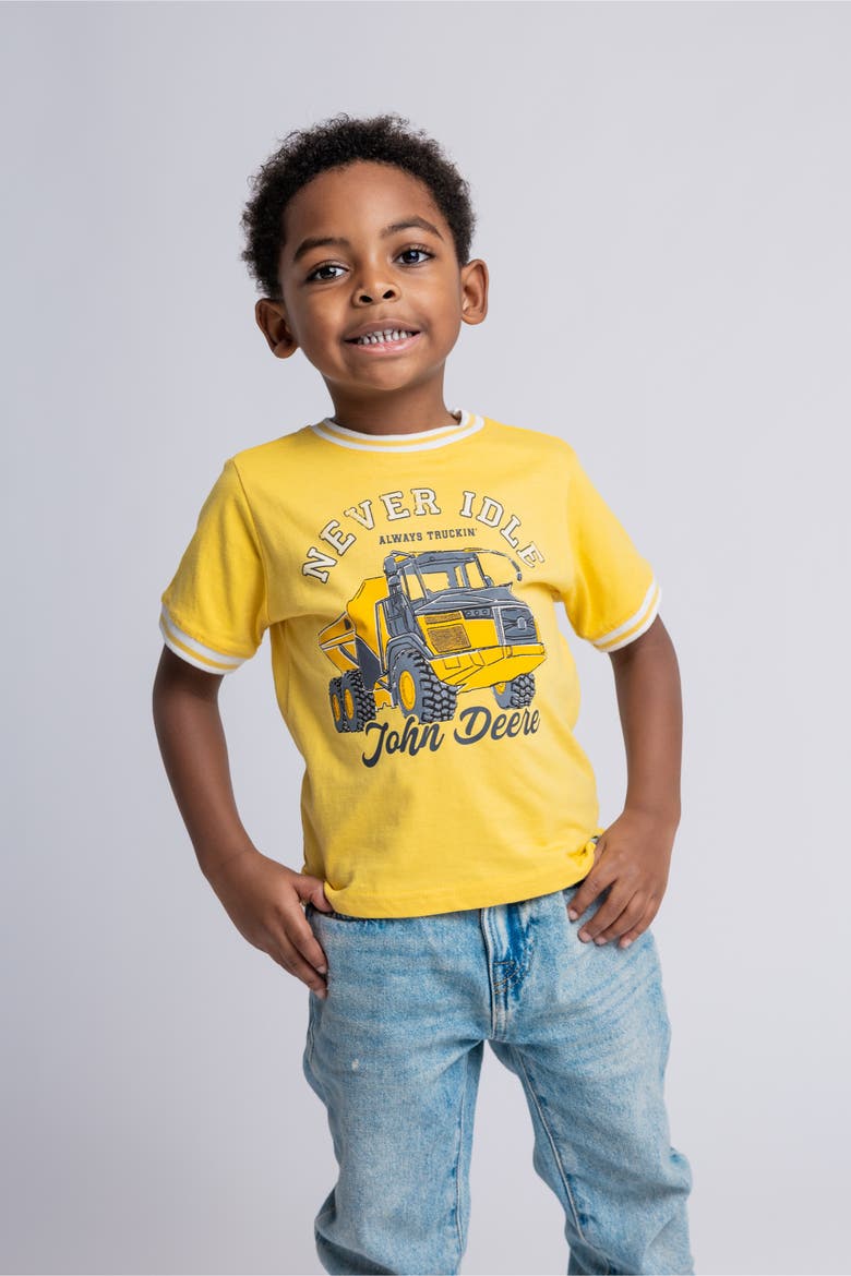 Short Sleeve T-Shirt, Alternate, color, Cornsilk Yellow