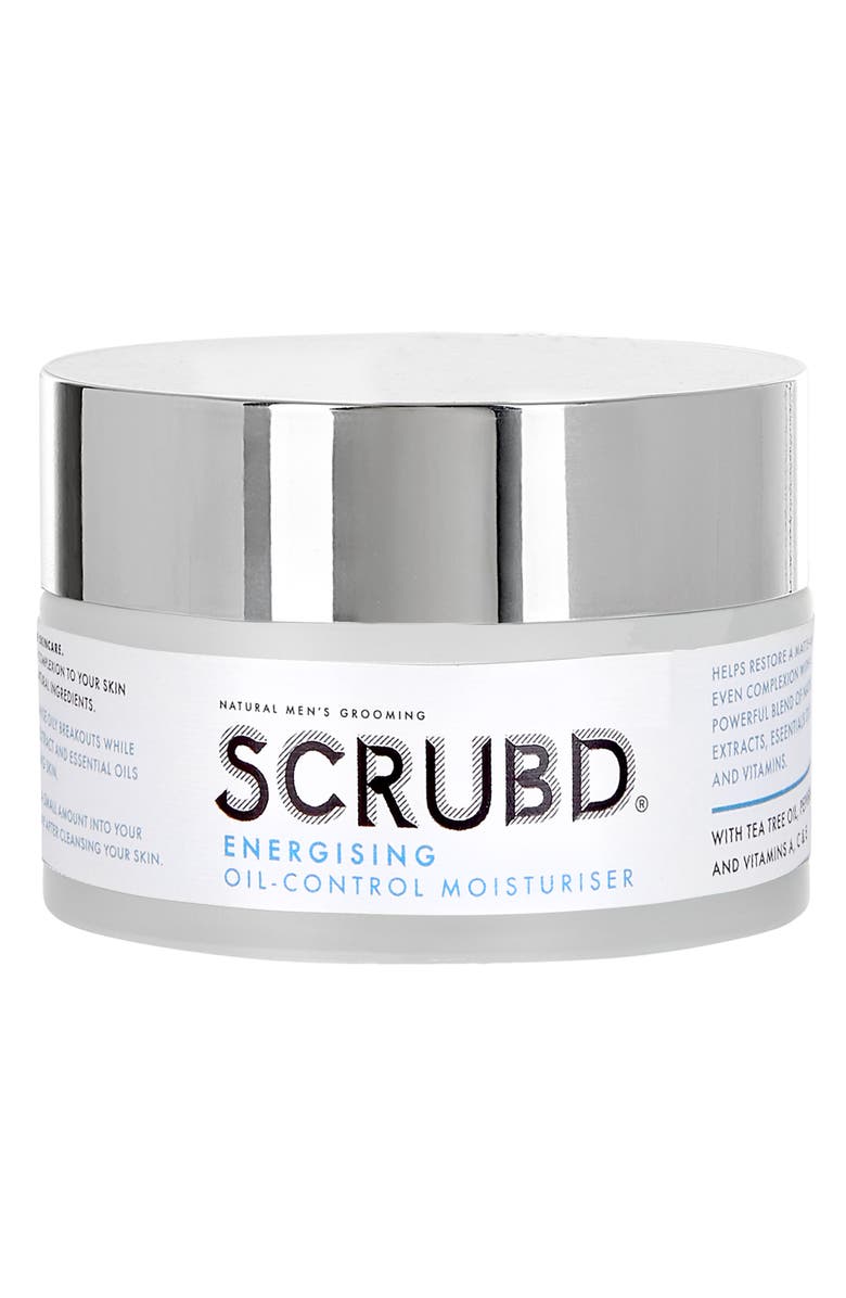 SCRUBD Energizing Oil-Control Moisturizer, Main, color, 