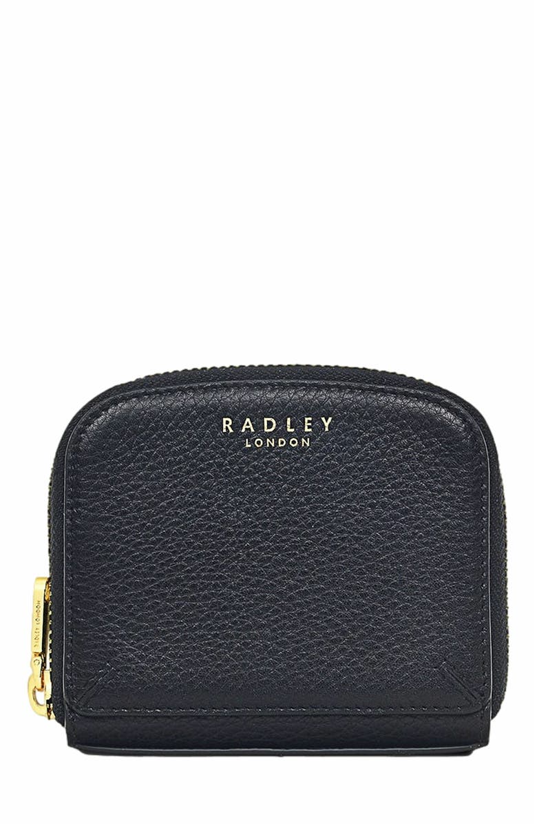 Radley Dukes Place Medium Zip Around Wallet, Main, color, Black