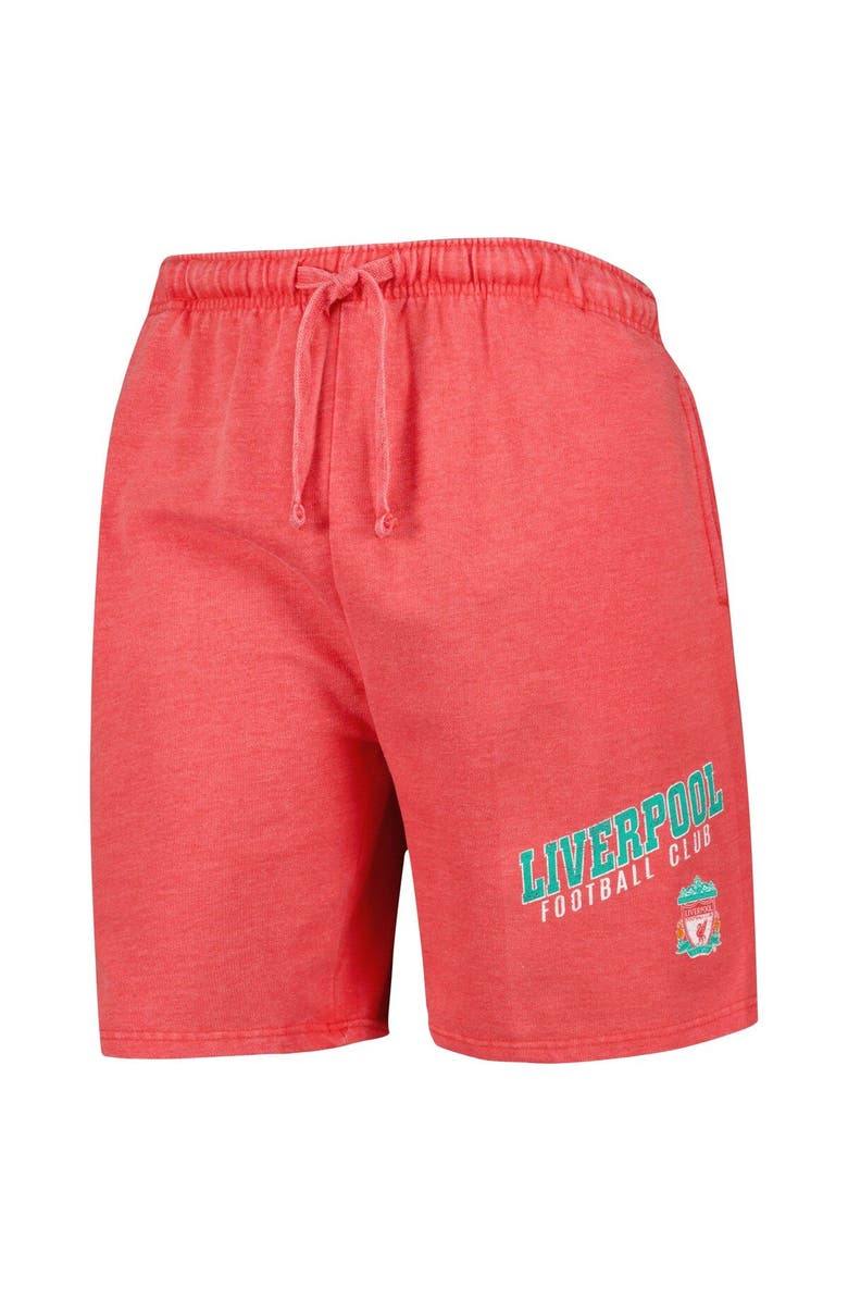 CONCEPTS SPORT Men's Concepts Sport Red Liverpool Jam Fleece Shorts, Alternate, color, 