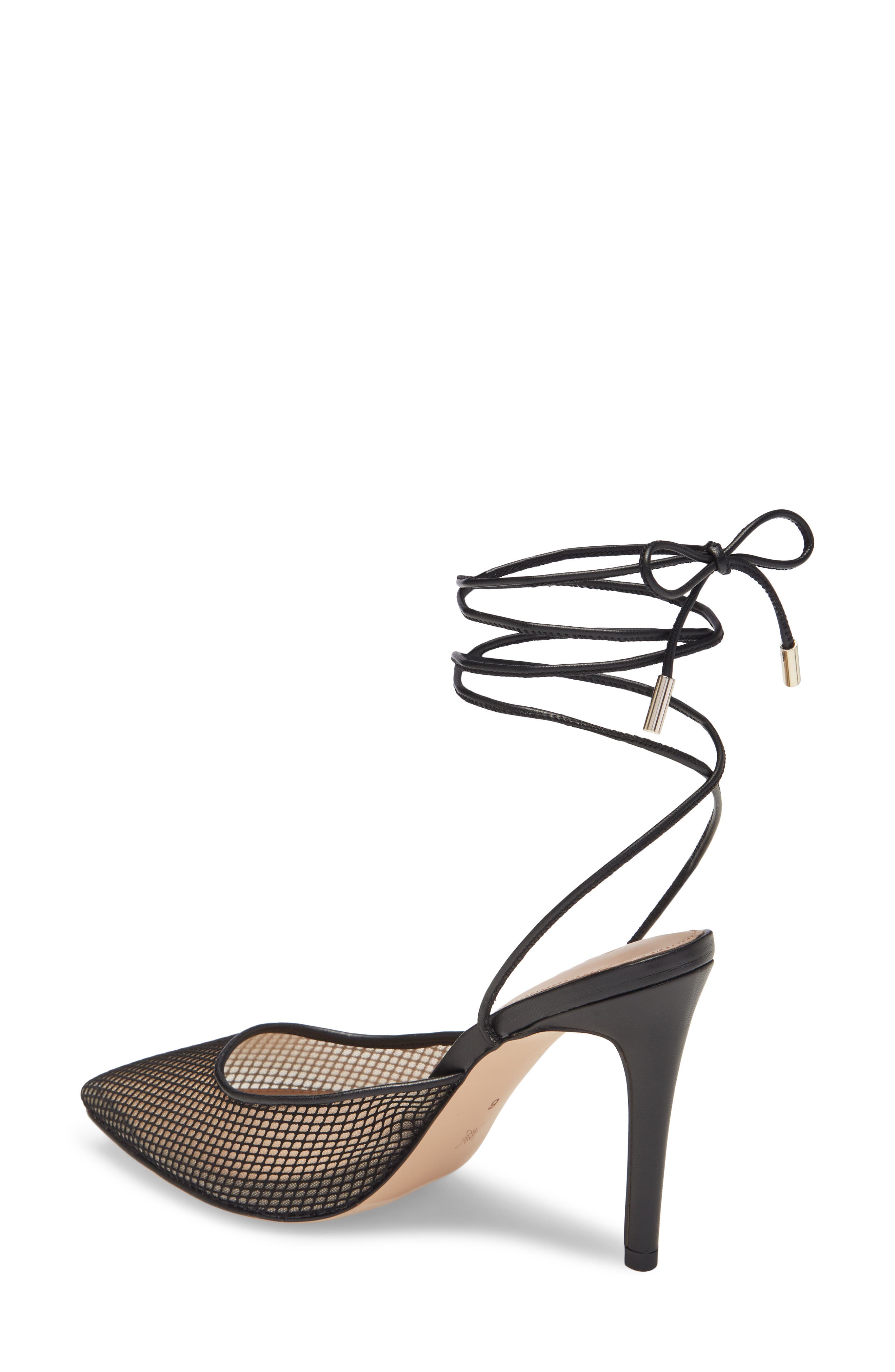 BCBGeneration Hendri Ankle Tie Pointed Toe Pump, Alternate, color, 