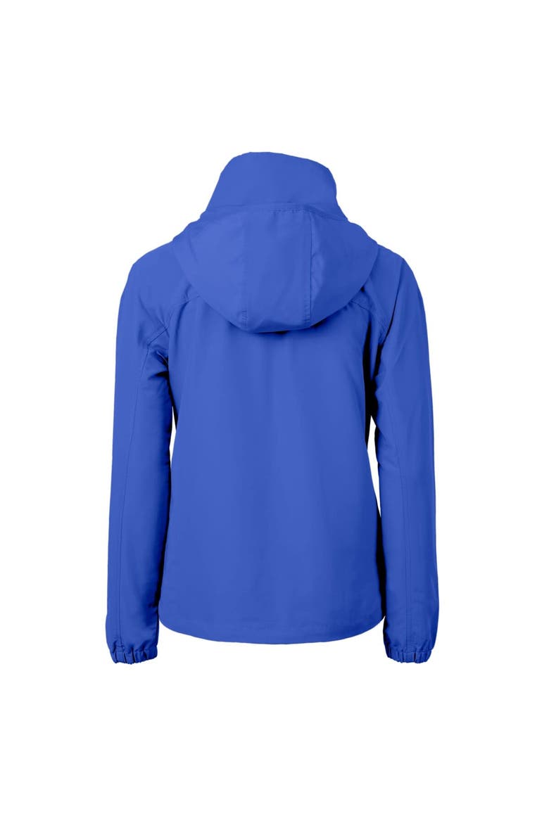 Women's Cutter & Buck  Blue Akron RubberDucks Charter Eco Recycled Full-Zip Jacket, Alternate, color, Blue