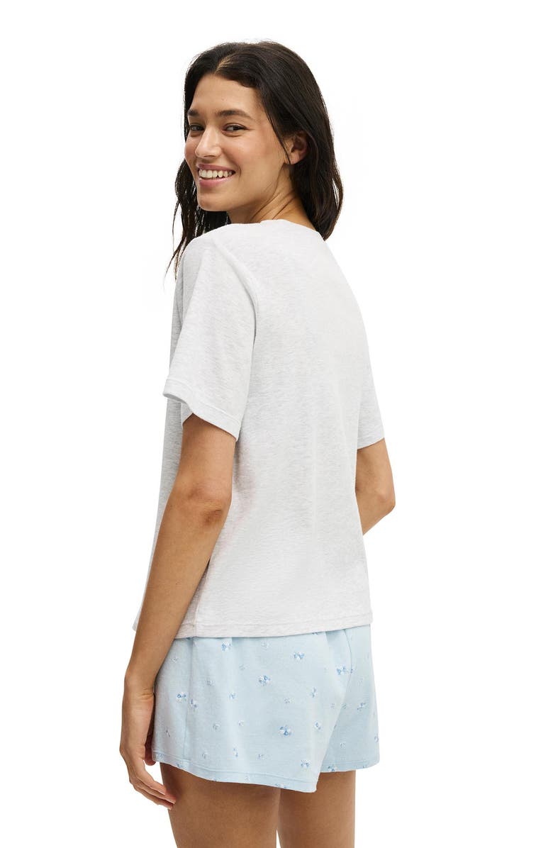 COTTON ON BODY Women's Lounge Graphic Tee, Alternate, color, Light Grey Marle Always