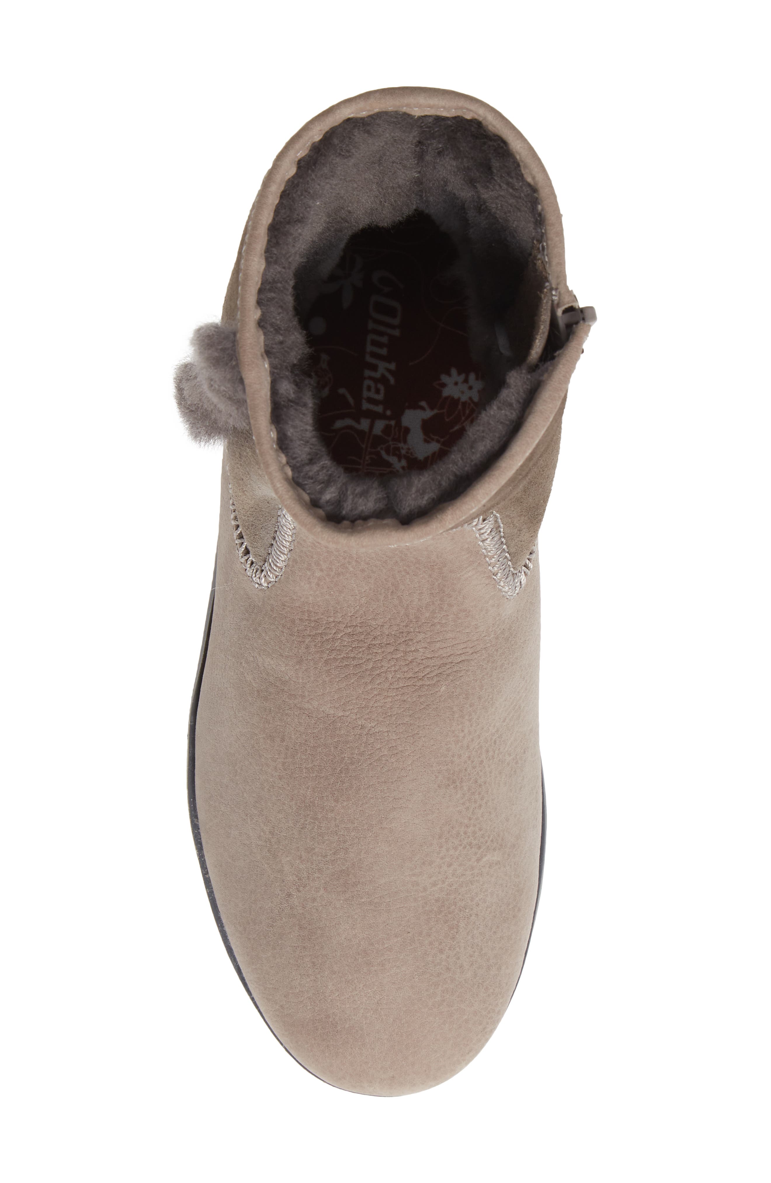 OluKai Paina Hulu Waterproof Genuine Shearling Lined Boot, Alternate, color, 