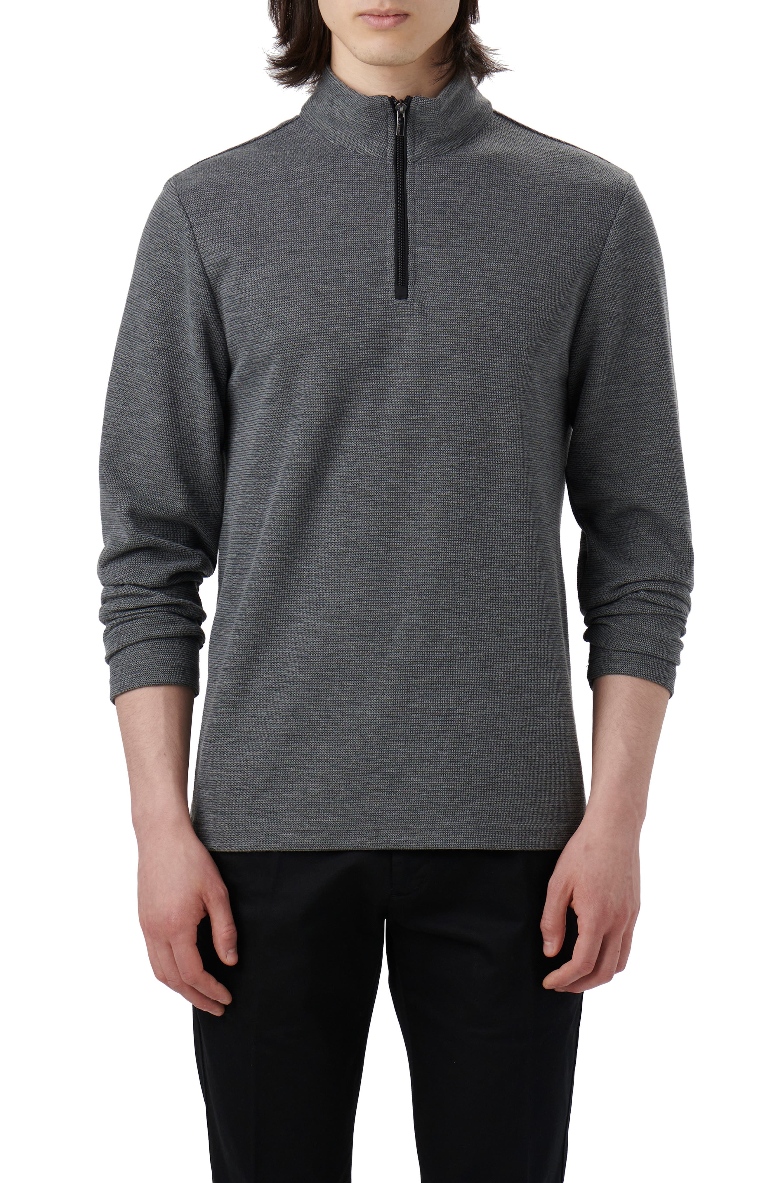 Bugatchi Quarter Zip Pullover