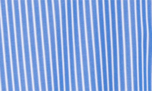 Sporty And Rich Sporty & Rich Src Oversized Shirt In Blue Striped