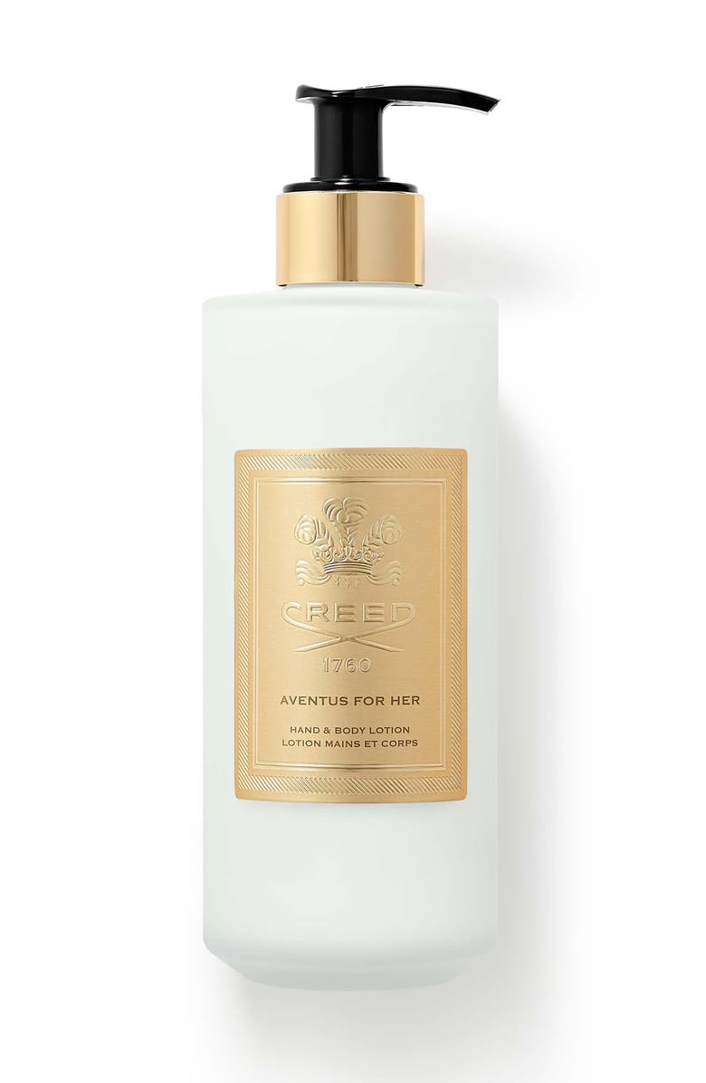 Creed Aventus For Her Hand & Body Lotion, Main, color,