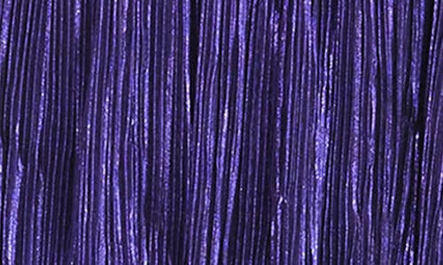 DRESS THE POPULATION DRESS THE POPULATION HOLLY LONG SLEEVE METALLIC PLISSÉ DRESS