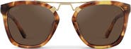 WMP Eyewear Demi - 51mm Oversized Square Polarized Sunglasses
