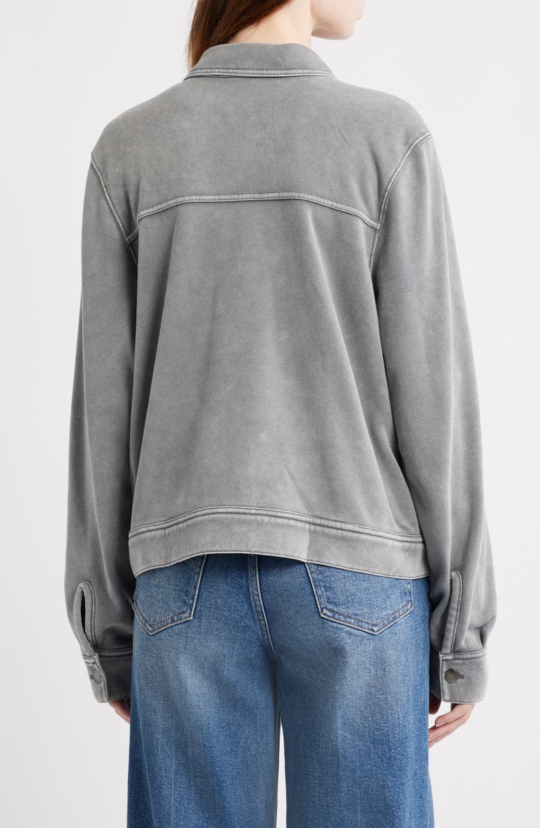 Threads 4 Thought Abbey Mineral Wash Organic Cotton Blend Shirt, Alternate, color, Black