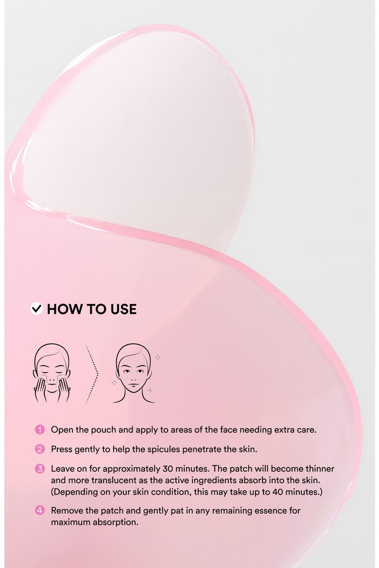 Lifting Glow Face Gel Patch, Alternate, color, NO COLOR
