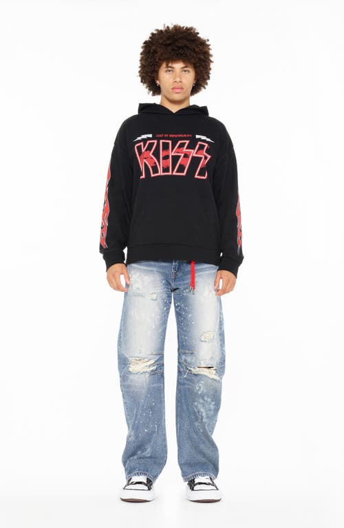 Cult Of Individuality Grunge Baggy 607 Jeans In Blue