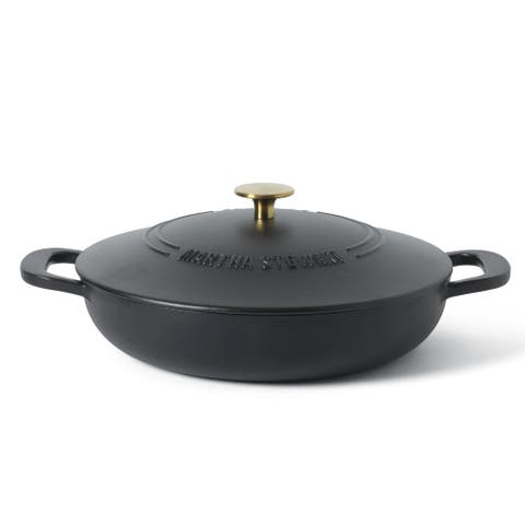 Gatwick 3.5-Quart Enameled Cast Iron Braiser with Lid
