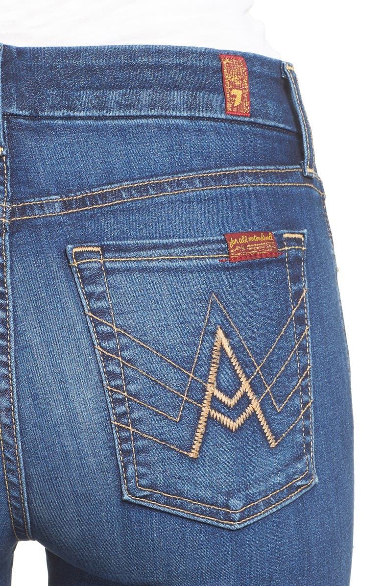 7 For All Mankind <sup>®</sup> 'b(air) - A Pocket' Flare Jeans, Alternate, color, 