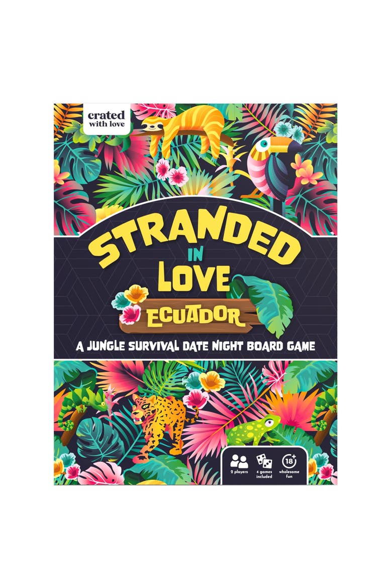 Stranded In Love, Ecuador A Jungle Themed Survival Date Night Board Game, Main, color, Multicolored