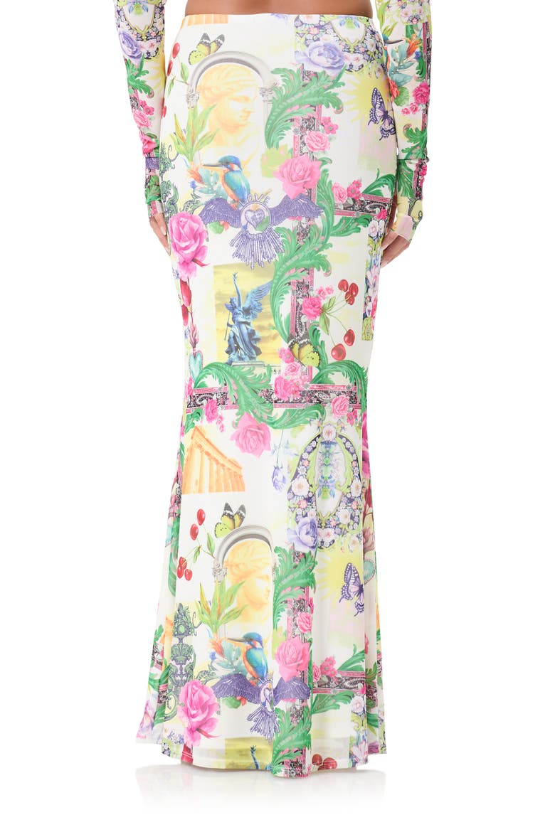 Tegan Print Maxi Skirt, Alternate, color, ROMAN MIX